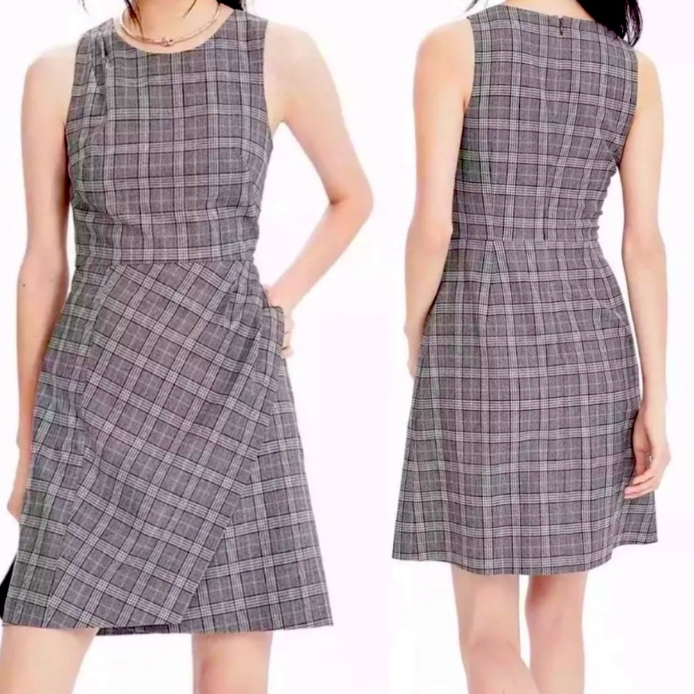 NWT Banana Republic Wool Plaid size 6P
